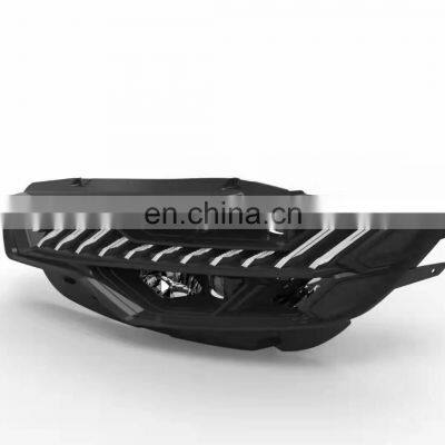 Modified to full LED 2021 RS7 style headlamp headlight with dynamic plug and play for audi A6 C7 head lamp head light 2012-2015