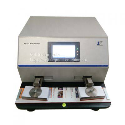 Ink Rub Transfer Testing Machine Wet and Dry Abrasion ASTM D5264
