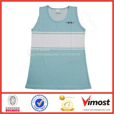Fashionable Customized Sublimation Singlet of 100% Polyester