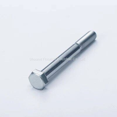 M3 - M39 Hex Head Cap Screw Bolt Grade 8.8 Galvanized Carbon Steel Half Threaded
