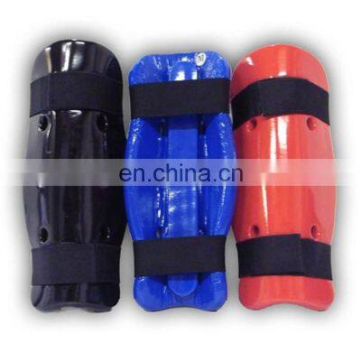 Martial Arts Body Guard Dipped Foam Shin Guard Shin instep guard sparring gear MMA Protectors Karate Taekwondo Kickboxing