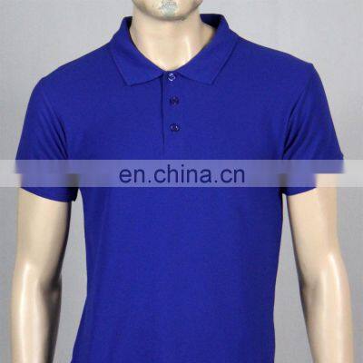 Customized Blue Polo Shirt for Club
