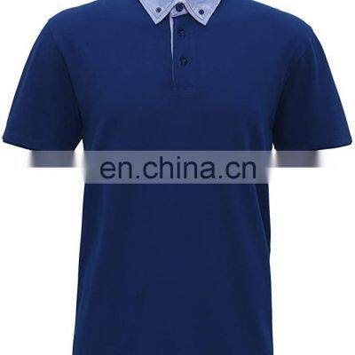 High Quality Newest men's polo shirt custom design wholesale price polo shirts