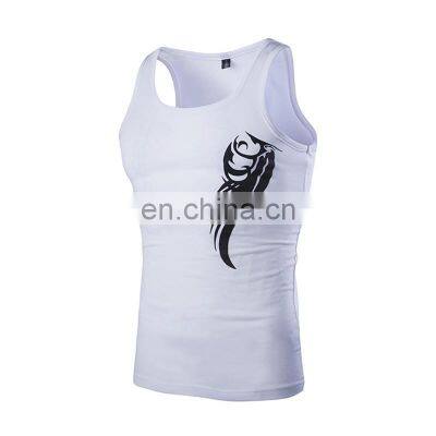 custom design printed Men's Tank Tops gym singlets for sport men