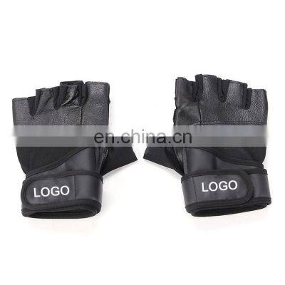 Manufacturer customizable logo gym gloves breathable half finger workout fitness exercise weight lifting gloves