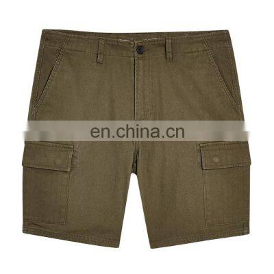 Hot Selling 100% Cotton Summer Multi Pockets Short Pants Casual 6 Pocket Cargo Shorts For Men