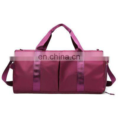 Large Capacity Sports Duffle Bag with Mesh and Valuables Pockets Travel Gym Duffel bag