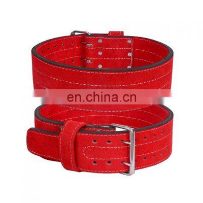 Gym Training Lifting Black 10mm Weight Power Lifting Leather Lever Pro Belt