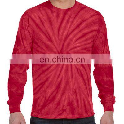 Digital Printing Top Cotton OEM ODM Cotton Streetwear Vintage T Shirt Tie Dye T-shirts Custom