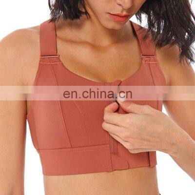 Wholesale Sexy Fitness Athletic Wear Women High Impact Breathable Cross Gym Sports Yoga
