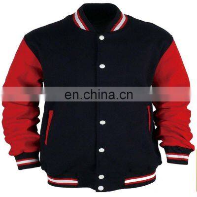 Custom design Wholesale Price Cotton On Varsity Jacket Fleece Customized Varsity