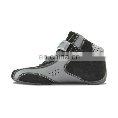 Custom Design Premium Quality Professional Car Racing Shoes Go-kart Motorcycle Leather Fashion Racing Boots