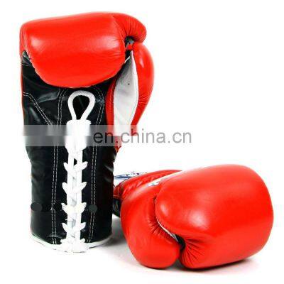 genuine leather boxing gloves