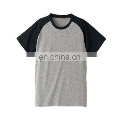 online shopping Raglan sleeve T-shirt Factory made high quality T shirts for men puff printing