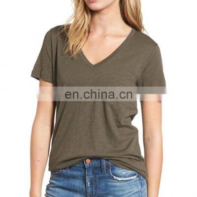 Prime Quality Cotton Jersey Women's Custom T-shirts