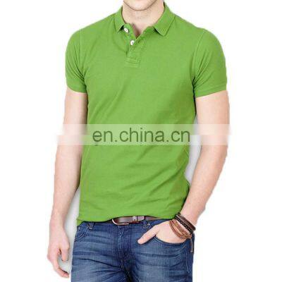 White Custom Logo Cotton Polo Shirt For Men High Quality Plain Polo Shirts