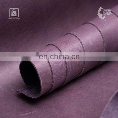 Factory Direct Selling 12 sqft Size Full Grain Vegetable Tanned Genuine Leather Manufacturer