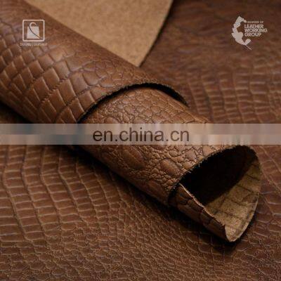 12Sqft Size and 1 mm Thickness Full Grain Washed Appearance Vegetable Tanned Genuine Leather