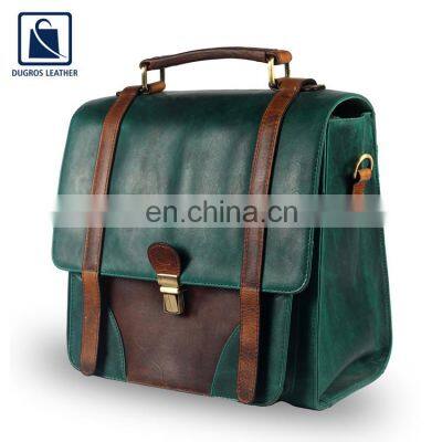 Wholesale Price Good Quality Fashion Genuine Leather Doctor Bag