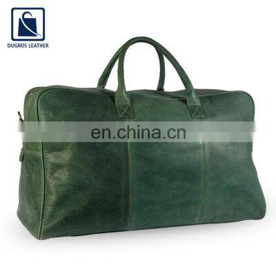 Chairmen Lining Made Durable Leather Fashion Duffel Bag for Global Wholesale Customers