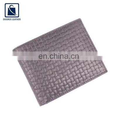 Leading Manufacturer of Attractive Pattern Hot Selling Elegant and Luxury Fashion Style Genuine Leather Men Wallet