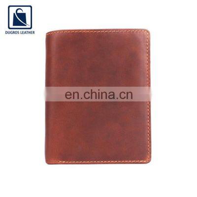 Hot Selling Buff Antique Fitting Matching Stitching Premium Quality Fashion Style Men Leather Wallet from India