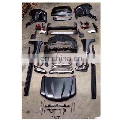 Car Upgrade Body Kit For Lexus LX 570 2010 - 2015 Upgrade to 2016 - 2018