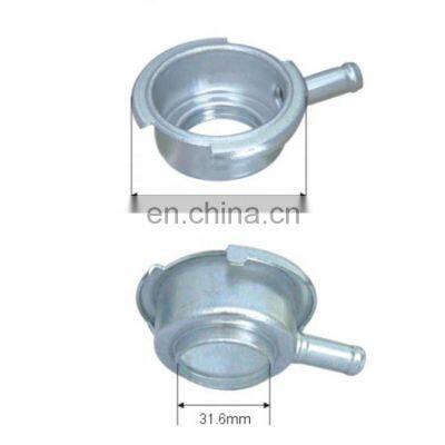 Auto Car Aluminum Radiator Filler Neck And Cap 56 * 31 . 6mm