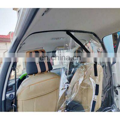 Self - Adhesive Automobile Car Taxi Transparent Seat Isolation Film Car Film Plastic PVC Isolation Film For Taxi
