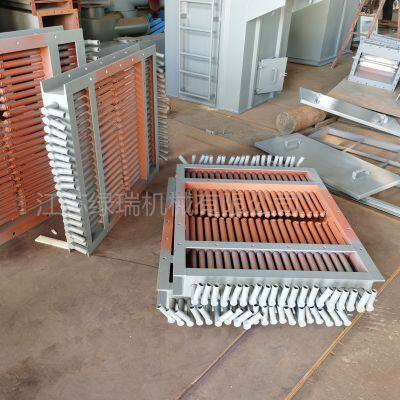 Lurui rod valve pneumatic electric one-way double layer B600*600 carbon steel