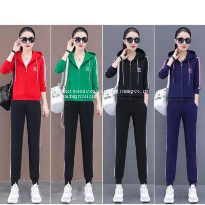 New Autumn Sweater Women's Trendy Spring And Autumn Casual Sports Suit Ladies