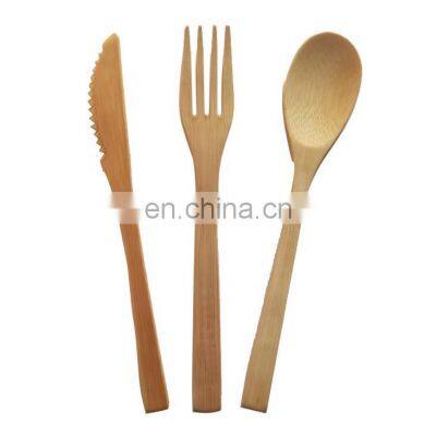 High Quality Wholesale Disposable Portable Bamboo Kids Tableware With Low MOQ