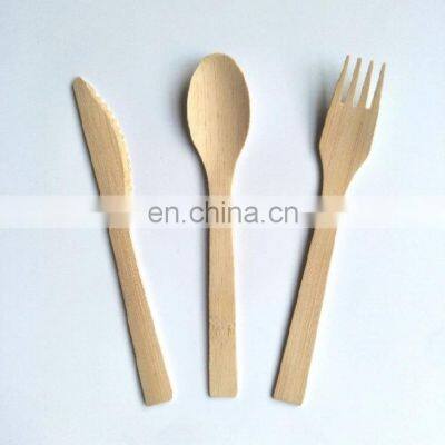 Bamboo Knife Fork Spoon Cutlery Set