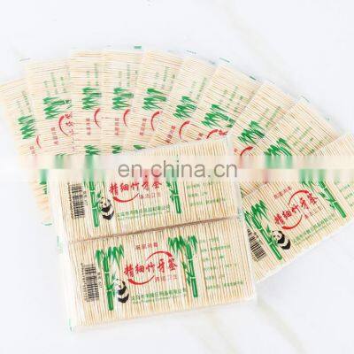 65mm Bamboo Toothpick Disposable Tooth Pick Bamboo Made In China Wholesale