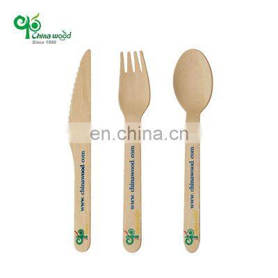 Disposable Cutlery Kitchen Set Personalized Name Date Party Spoon Fork Knife 16cm with printing