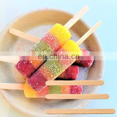 Wholesale customized magnum popsicle ice cream eco wood sticks with hot stamping