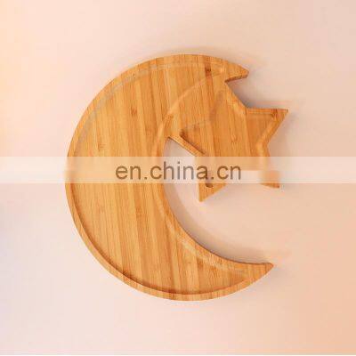 Wholesale High Quality Durable Silicone Strong Suction Premium Bamboo Baby Plate