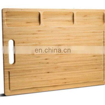Creative Design Restaurant Multifunctional Premium Rectangle Bamboo Cutting Board