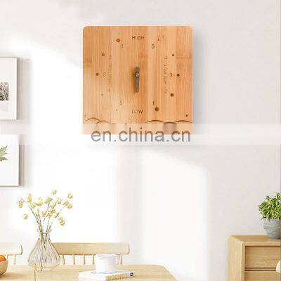 Japanese Style Minimalist Eco Friendly Household Living Room Bamboo Tide Wall Clock