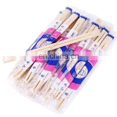 High Quality Chinese Bamboo Disposable Chopsticks OPP Plastic Wrapped
