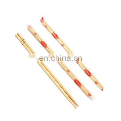 Customize disposable bamboo single round chopstick for restaurant