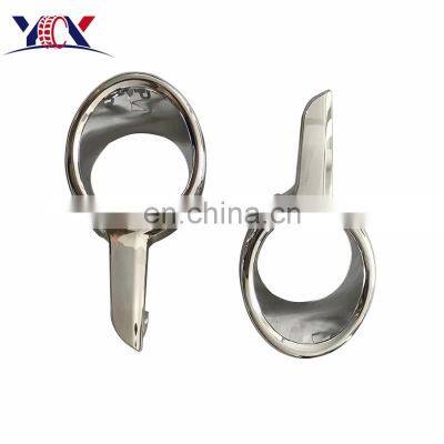 1608110880 1608111480 Car front fog lamp decoration frame Auto body parts front fog lamp decoration frame for peugeot 208 2014