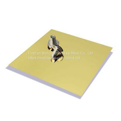 Cold Rolled 201 304 410 430 2b Ba No. 4 Hl 6K 8K Mirror Finished Stainless Steel Sheet for Decorative Building Material