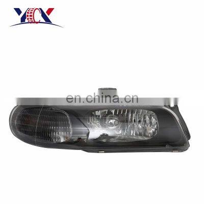 Car body (black) head lamp Auto parts (black) head lights for daewoo nubira R 96190591 L 96190590