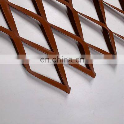 aluminium steel expanded metal mesh expanded metal gutter mesh guard