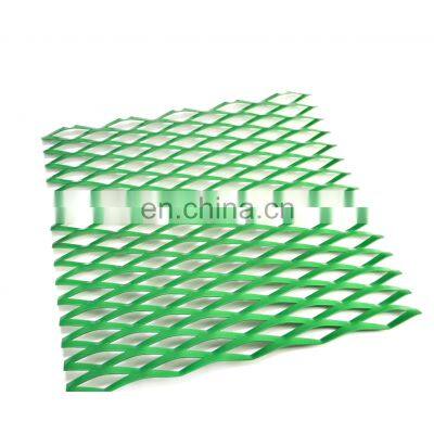 Aluminum Anodized Diamond Small Hole Expanded Wire Mesh