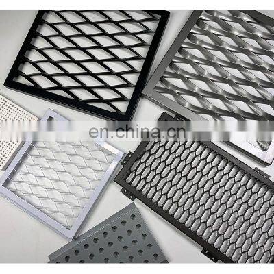 long life warranty suspended expanded metal mesh cladding ceiling for decorative mesh