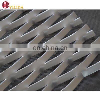 Expanded mesh wire mesh flat