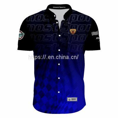 Brand New Fashion Motor Racing Shirt Made To Order From 2022 Best Supplier.