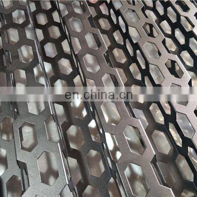 Building Facades Audi Sheet 3D Wall For Cladding System Perforated Metal For Residential Aluminium Single Panel